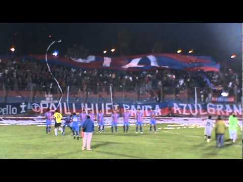 "Salida Iberia" Barra: Banda Azulgrana &bull; Club: Deportes Iberia