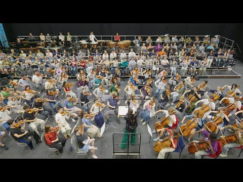 'Jupiter' from Holst's 'The Planets' | The National Youth Orchestra in rehearsal