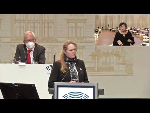 Heike Becker SPD TOP6 51. Landtagssitzung 16. WP 08.03.2021