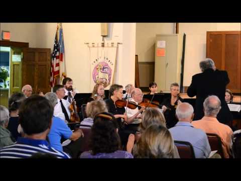 Paula Scott's Violin Solo with Blue Ridgre Chamber Orchestra in Charlottesville, VA