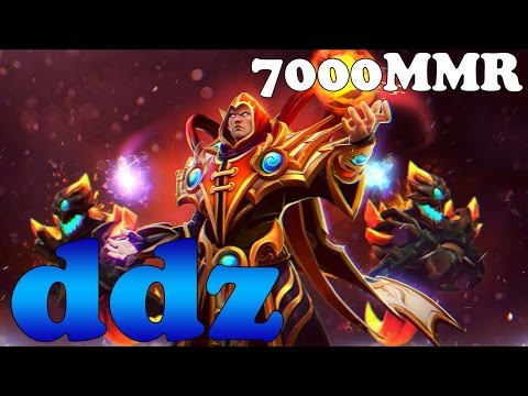 Dota 2 - ddz 7000MMR Plays Invoker vol 6# - Ranked Match Gameplay