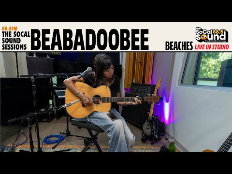 Beabadoobee - Beaches (LIVE from 88.5FM The SoCal Sound)