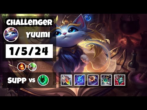 Yuumi vs Thresh BR Challenger SUPPORT (1/5/24) - v11.13