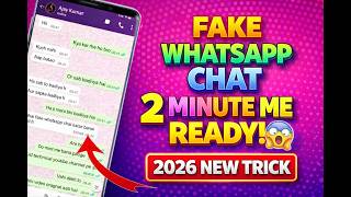 Download lagu WhatsApp fake chat kaise banaye |Fake whatsapp chat kaise banta hai 2026 mp3