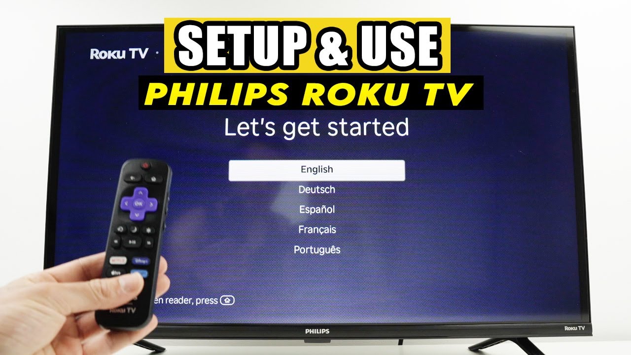 How to Setup & Use Your Philips Roku TV - Step by Step Guide