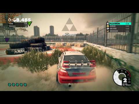 Dirt 3 Walkthrough Part 113 - "Land Rush World Tour: Gymkhana Attack 03" [1080p60]