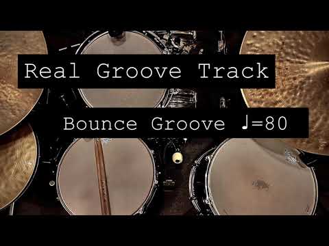 【 Drum Track 】Rock / Funk Shuffle  BEAT 【 BPM 80 】【 Drum Loop 】