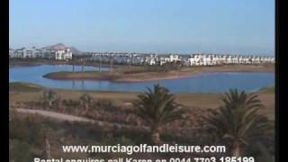 preview picture of video 'Murcia Golf rentals, Golf Murcia, Polaris World Rentals Book Now From £97 A Week'