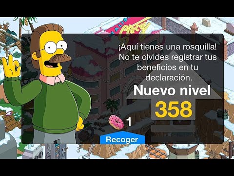 Los Simpson Springfield subida al Nivel 358 con Ned Flanders