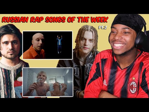 REACTING TO RUSSIAN RAP SONGS OF THE WEEK (Saluki , Mayot , xxxmanera , T-Fest и  другие! )  -  PT.2