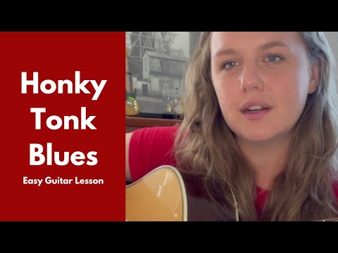 Honky Tonk Blues – Easy Country Blues Guitar Lesson