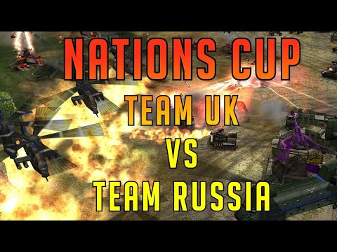 Domi + Excal vs SPL + Asus - Nations Cup 2vs2 - Generals Zero Hour Online Multiplayer