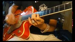 Stray cats 『Too Hip gotta go』 guiter cover by japanese