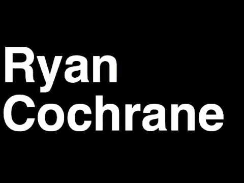 How to Pronounce Ryan Cochrane Canada Silver Medal 1500m Freestyle London 2012 Olympics Video