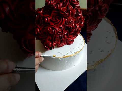 2 -tier wedding anniversary cake Nipa's Kitchen