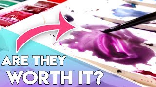ARE THESE WATERCOLOURS WORTH IT? Testing Cotman Watercolours