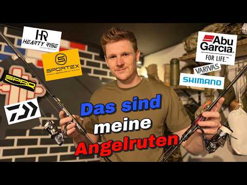 Meine Angelruten für das Forellenangeln - #AbuGarcia #Sportex #Shimano #Daiwa #trout #fishing