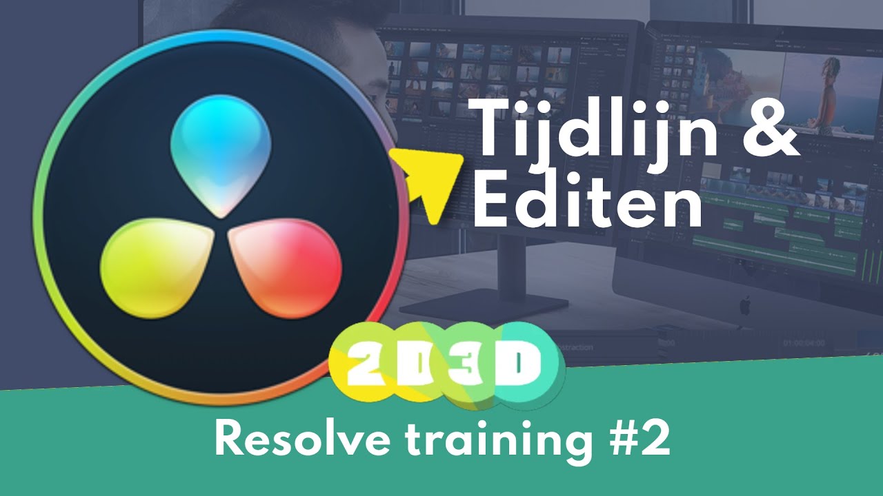 Resolve training #2 Tijdlijn en Editen - YouTube