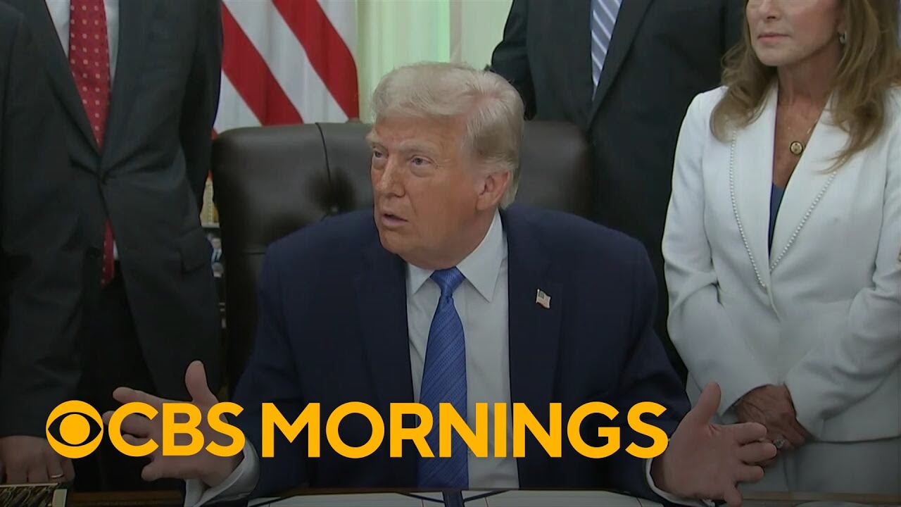 Trump says "I love the inflation" and that U.S. is "taking out" Iranian oil