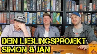 Dein Lieblingsprojekt - Simon & Jan - Harter Tobak - Erzählt euch mehr - Boardgame Digger