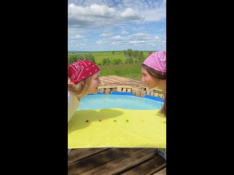 Summer Candy Kiss Challenge 😳💋 #SHORTS