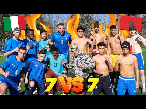 ITALIANI vs MARANZA - 7 VS 7 FOOTBALL CHALLENGE!! ⚽