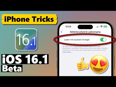 iOS 16.1 Beta 1 - es geht weiter! (NEUE Funktionen & Verbesserungen)