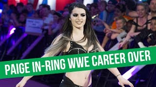 Paige Forced To Retire From In-Ring WWE Competiton