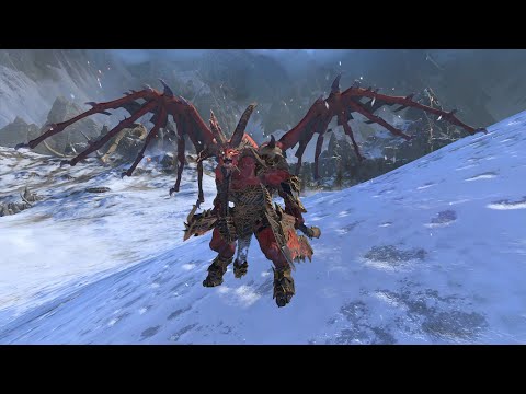 Skarbrand the Exiled - Khorne vs Ogre Kingdoms - Epic Cinematic Battle - Total War Warhammer 3