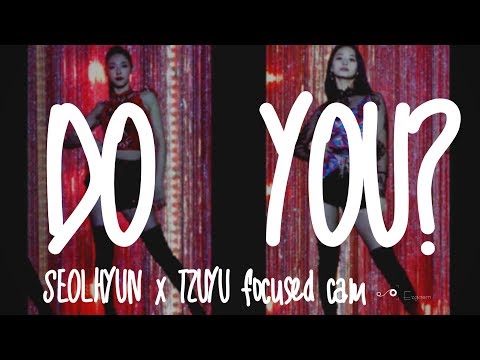 [MIRRORED] SEOLHYUN x TZUYU - DO YOU? focused cam at SBS Gayo Daejun 2019