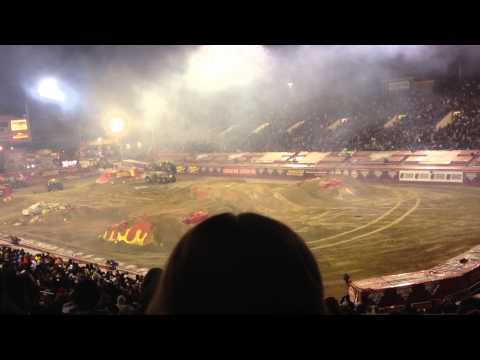 Maximum Destruction Awesome Encore at WF 14 (Double Backflip)