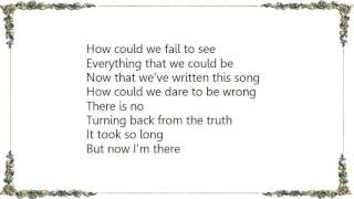 Colin Blunstone - How Could We Dare to Be Wrong Lyrics