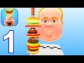XXL Sandwich Gameplay Walkthrough Part 1 All Levels 1 8 Android IOS