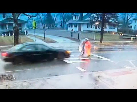 Kid Saved From Nearly Being Hit By a Car