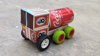 How To Make Truck  Diy mini matchbox truck  #howto