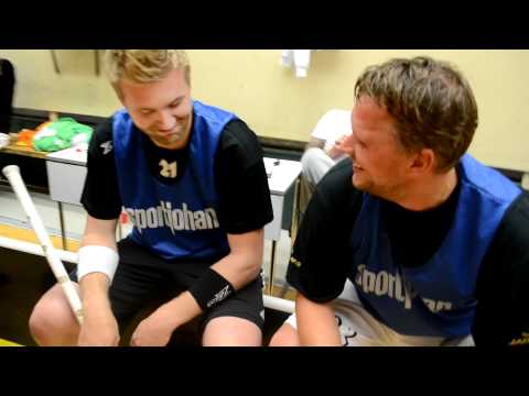 Första träningspasset med Johan Selindh i KÄRRA IBK  2011-08-09