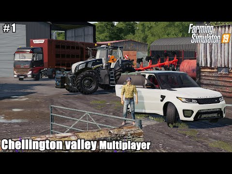 Buying Cows, Planting Carrot & Corn,│Chellington Valley with @Just Farming│FS 19│Timelapse #1