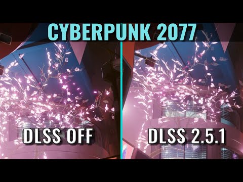 Cyberpunk 2077 - DLSS 2.5.1 vs Native (DLSS Off) - 1440p