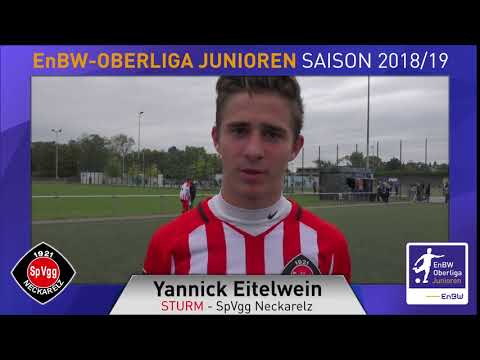 EnBW-Oberliga - SpVgg Neckarelz - Yannick Eitelwein