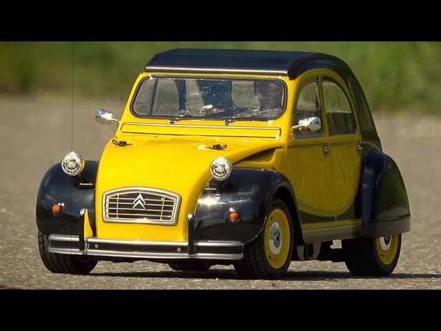 Video teaser for Tamiya Citroën 2CV Charleston - Two Horsepower on Tour!