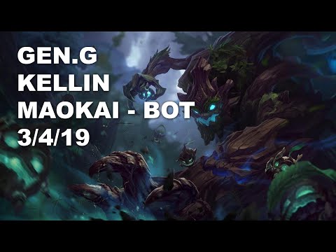 Gen.G Kellin Bot Maokai vs Miss Fortune - KR Challenger Patch 10.8