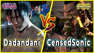 Tekken 8 DadanDani (Jin) vs CensedSonic (Feng) Ranked Match High Tier Game 4K HD