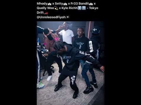 Mhady2Hottie x Set Da Trend x Fr33 Bandit x Quelly Woo x Kyle Richh - Tokyo Drift (Unreleased)