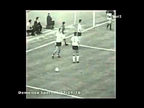 Rigore parato da Raffaele Trentini all'esordio in Serie A