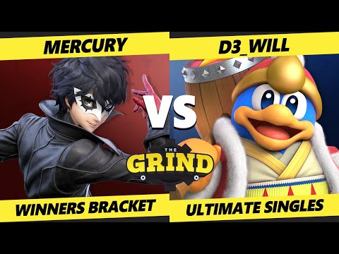 The Grind 123 Onine Winners Round 2 - Mercury (Joker) Vs. D3_Will (Dedede) Smash Ultimate - SSBU