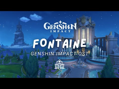 An Evening in Fontaine 🌙 Relaxing Genshin Impact Music | Fontaine OST 原神 [No Mid-Roll Ads]