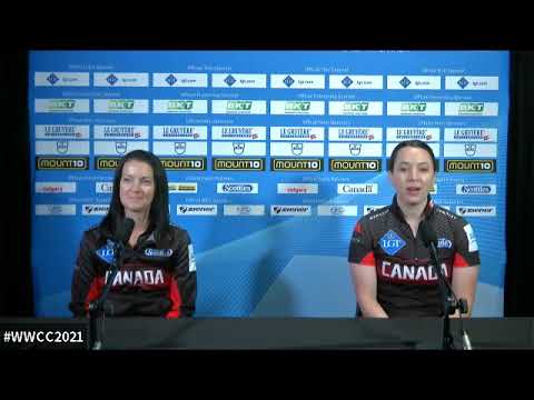 Quarterfinal Media - 2021 LGT WORLD WOMEN’S CURLING - Einarson (CAN) vs. Hasselborg (SWE)