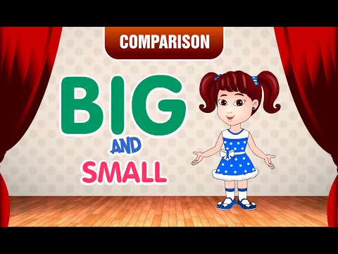 Big and Small | Comparison for Kids | Learn Pre-School Concepts with Siya | Part 1