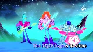 Teen Titans Go  The Night Begins To Shine Lyrics Video OFFICIAL Music Video