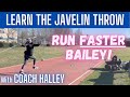 Javelin Throw - Learn the run up for javelin